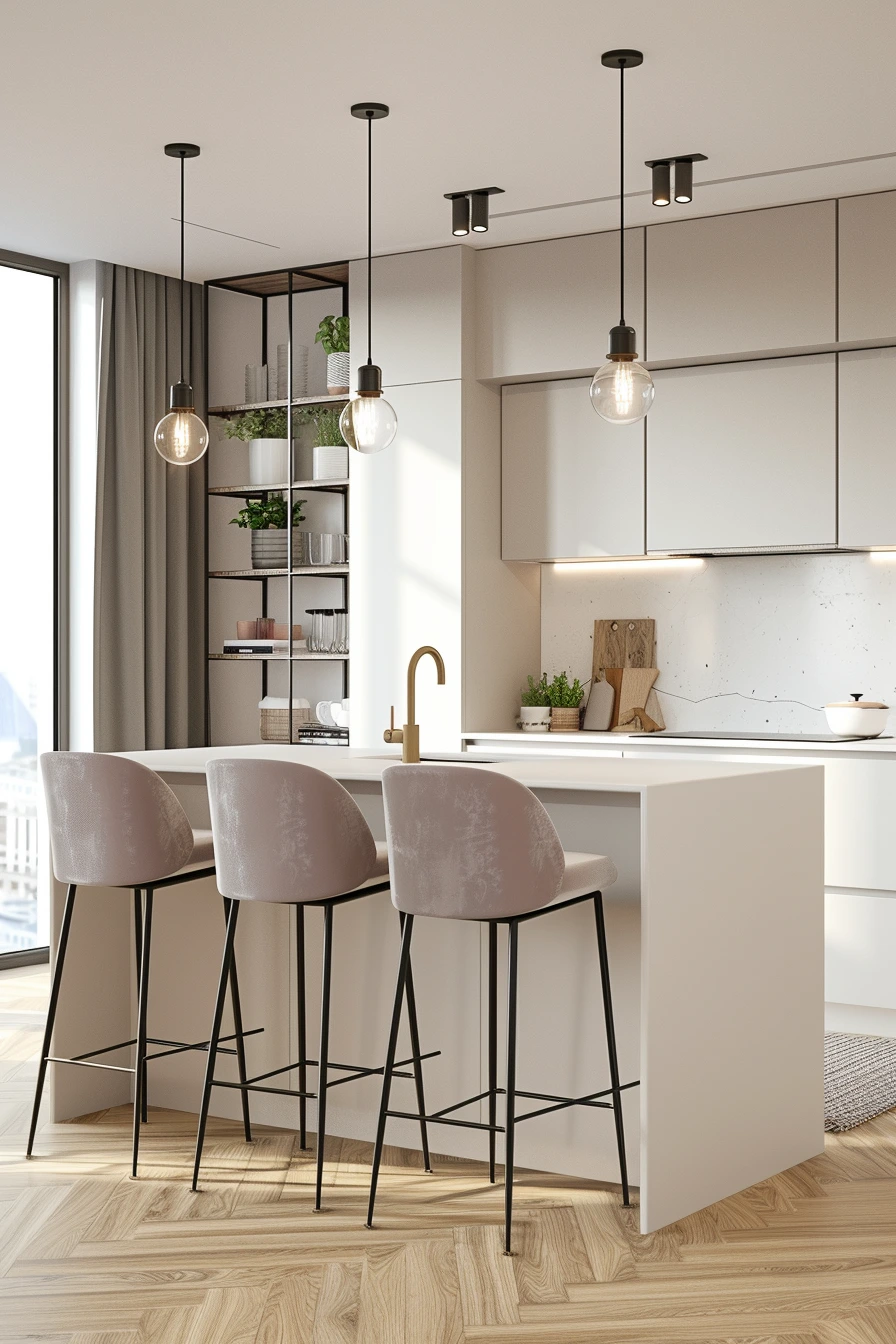 cucina realizzata con IA