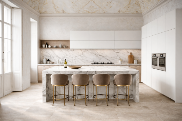 Come progettare una casa che sembri di lusso: cucina openspace