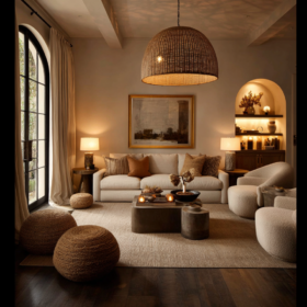 Come illuminare il soggiorno con punti luce e lampade